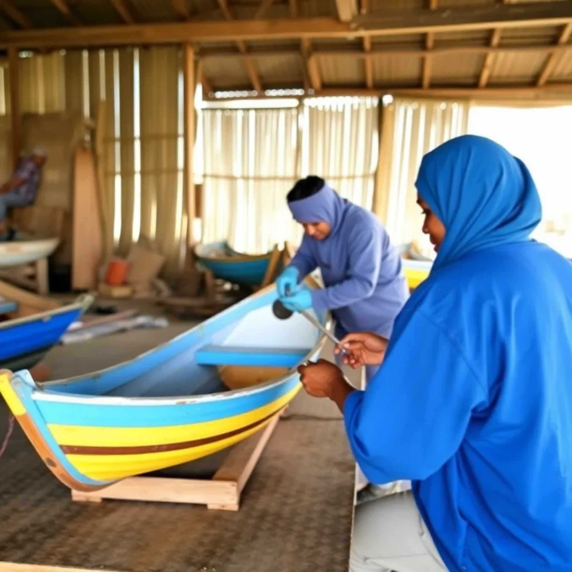 Our skilled marine repair team