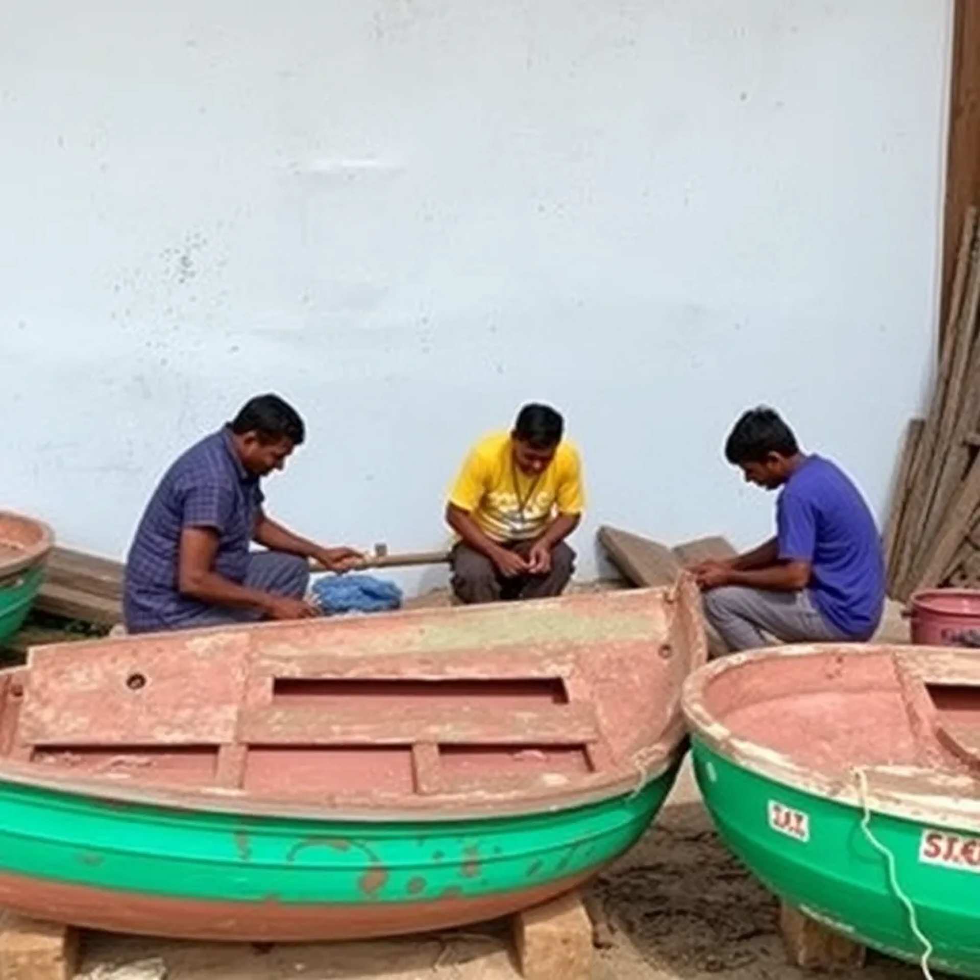 Completed vessel repair